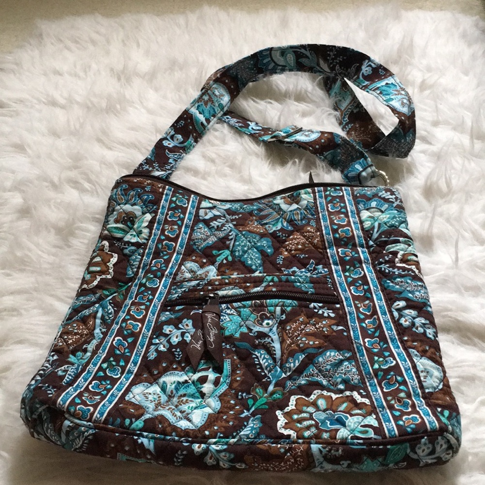 Vera Bradley java blue crossbody bag